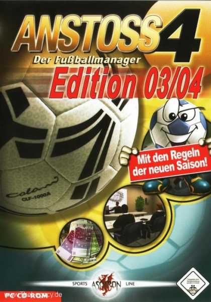 Misc. Games - Anstoss 4 - Der Fuï¿½ballmanager: Edition 03/04