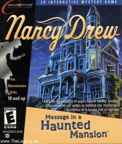 Misc. Games - Nancy Drew 3: Message in a Haunted Mansion