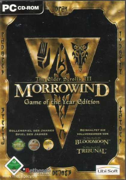Misc. Games - Elder Scrolls III, The: Morrowind - Game of the Year Edition