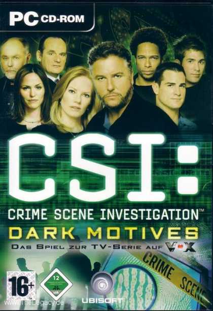 Misc. Games - CSI: Dark Motives