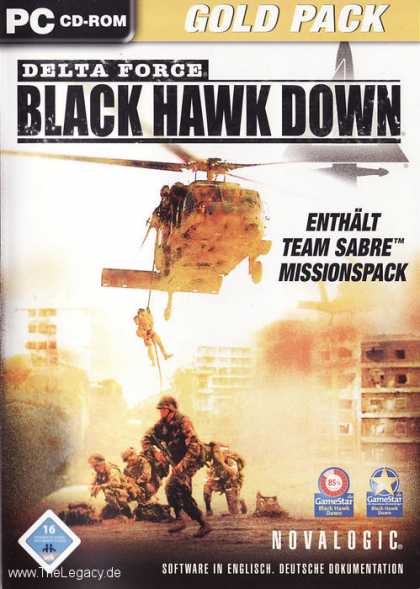 Misc. Games - Delta Force: Black Hawk Down - Gold Pack