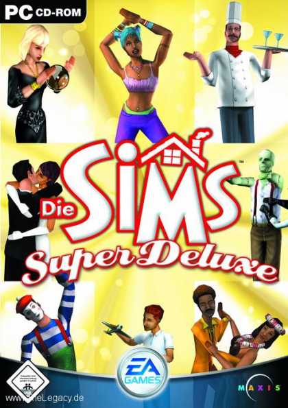 Misc. Games - Sims Super Deluxe, Die