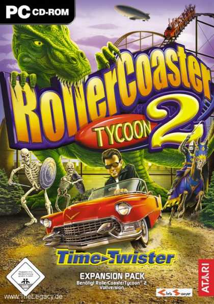Misc. Games - Rollercoaster Tycoon 2: Time Twister