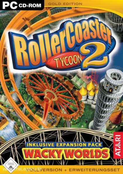 Misc. Games - Rollercoaster Tycoon 2 - Gold Edition