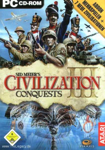 Misc. Games - Sid Meier's Civilization III: Conquests