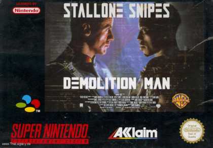 Misc. Games - Demolition Man