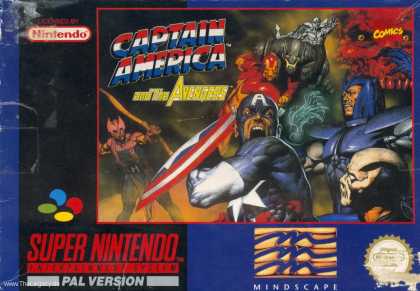 Misc. Games - Captain America and the Avengers