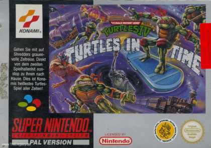 Misc. Games - Teenage Mutant Ninja Turtles IV: Turtles in Time