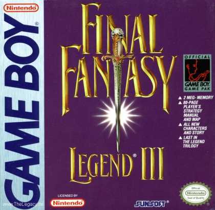 Misc. Games - Final Fantasy Legend III