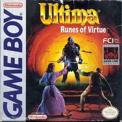 Misc. Games - Ultima: Runes of Virtue