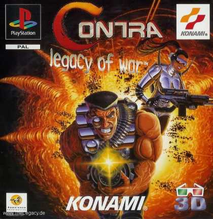 Misc. Games - Contra: Legacy of War