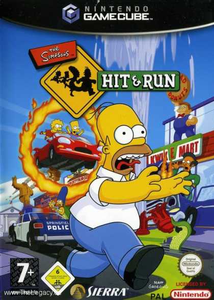 Misc. Games - Simpsons, The - Hit & Run