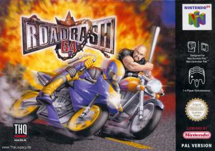 Misc. Games - Road Rash 64