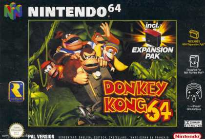 Misc. Games - Donkey Kong 64