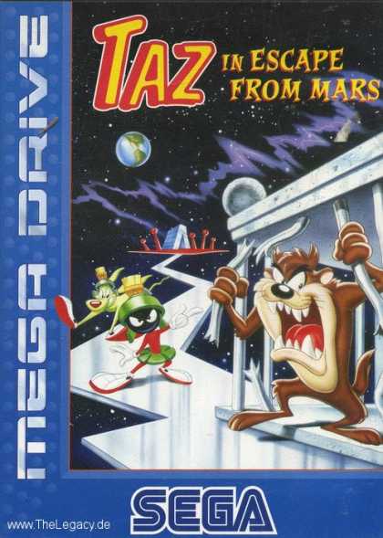 Misc. Games - Taz In Escape From Mars
