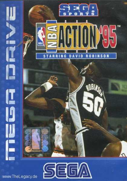 Misc. Games - NBA Action '95 starring David Robinson