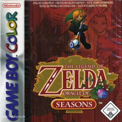 Misc. Games - Legend of Zelda, The: Oracle of Seasons