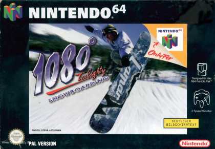 Misc. Games - 1080Â° - TenEighty Snowboarding