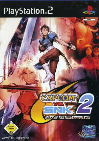 Misc. Games - Capcom vs. SNK 2: Mark Of The Millenium 2001