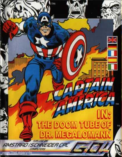 Misc. Games - Captain America: Defies the Doom Tube