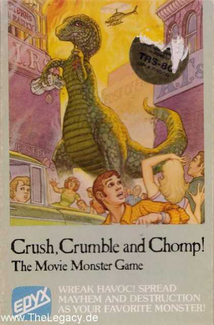 Misc. Games - Crush, Crumble and Chomp!: The Movie Monster Game
