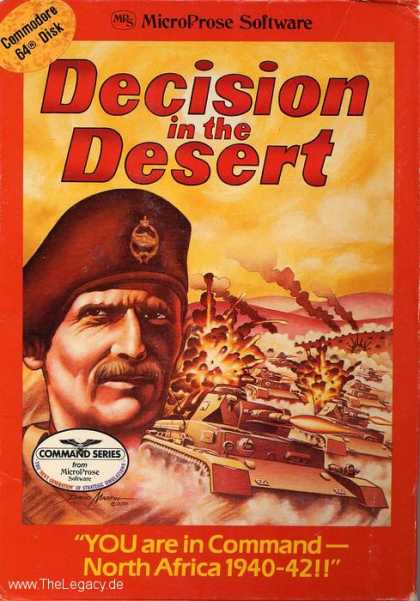 Misc. Games - Decision in the Desert: North Africa 1940-42
