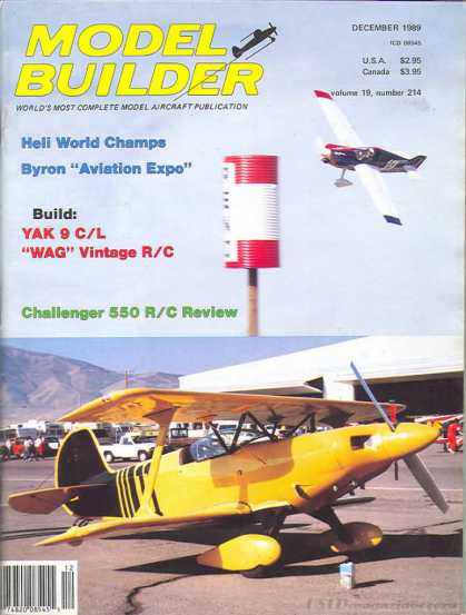 Model Builder - December 1989