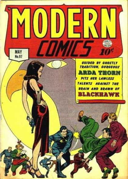 Modern Comics 97 - She Is A Women - Godess - Black Hawk Down - Stay Away From Me - All The Waywith Love