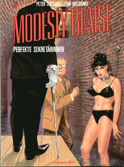 Modesty Blaise 5 - Peter Odonnel - Jim Holdaway - Chain - Woman - Comicart
