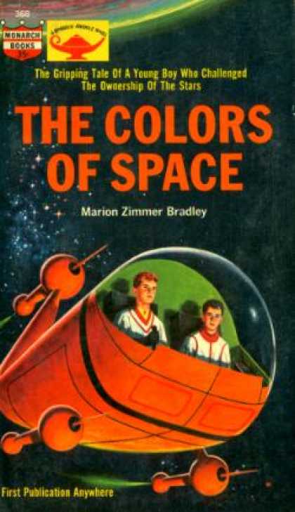 Monarch Books - The Colors of Space - Marion Zimmer Bradley
