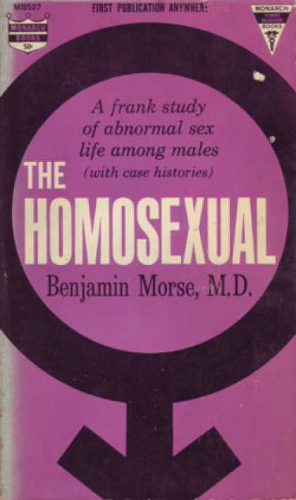 Monarch Books - The Homosexual; a Frank Study of Abnormal Sex Life Among Males - Benjamin Morse