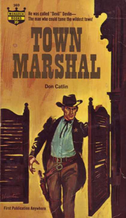 Monarch Books - Town Marshal - Don Catlin