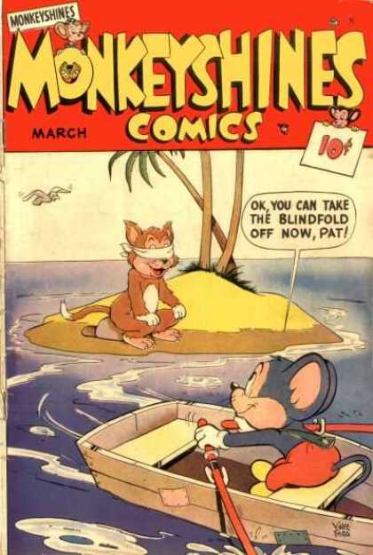 Monkeyshines 25 - Island - Monkey - Bnlindfold - Trees - Mouse