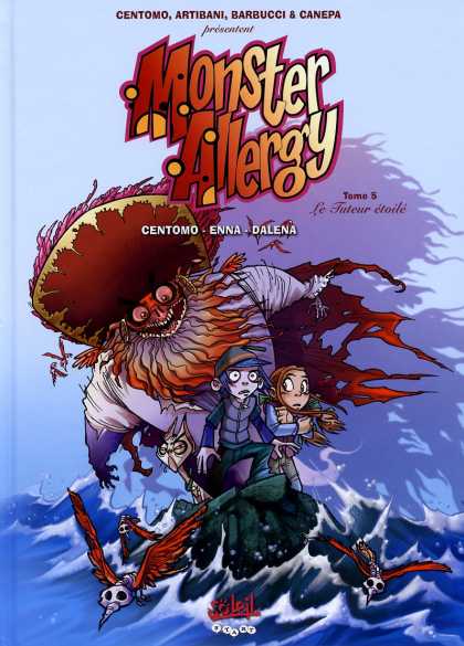 Monster Allergy 2 - Monster - Demonic Birds - Kids - Ocean - Boat