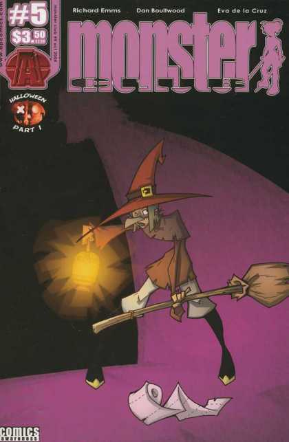 Monster Club 5 - Halloween - Pointy Hat - Lantern - Witch - Toilet Paper