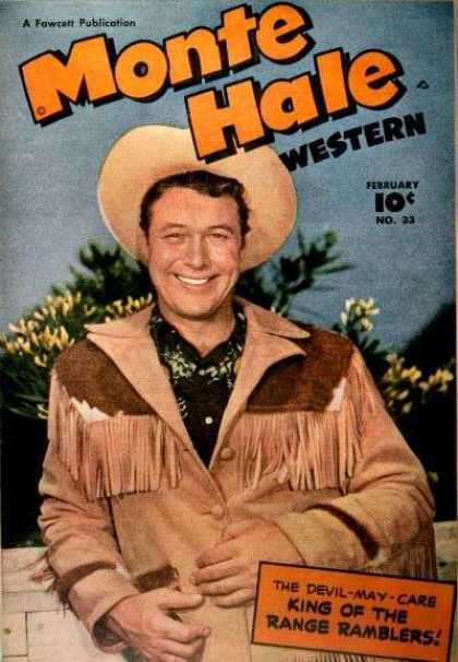 Monte Hale Western 33 - King Of The Range Ramblers - Cowboy - Monte Hale - Western - Wranglers