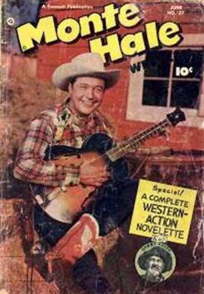 Monte Hale Western 37 - Guitar - Western - Action - Window - Hat