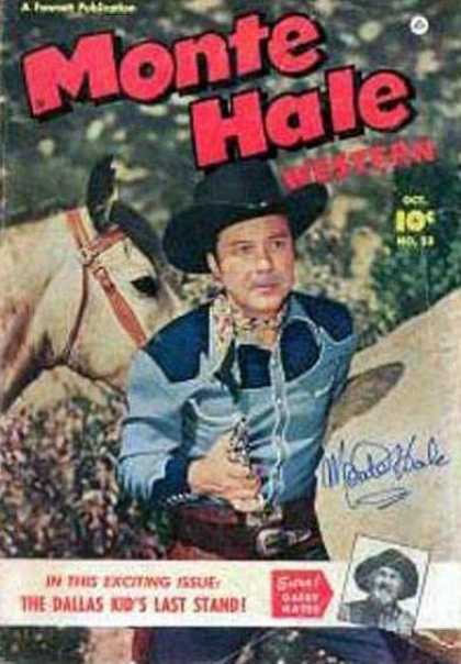 Monte Hale Western 53 - Pistol - Horse - Cowboy - Dallas Kid