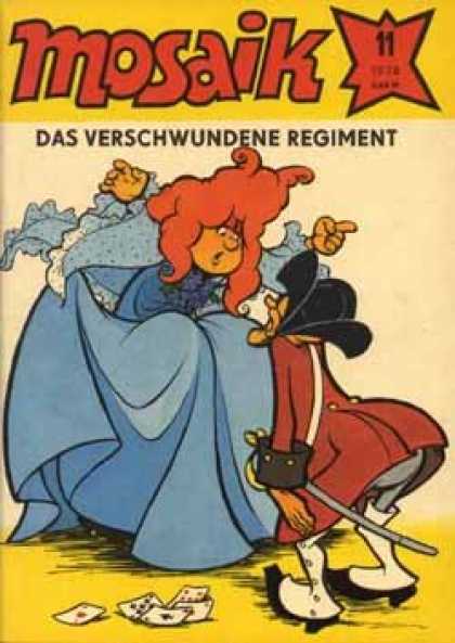 Mosaik 248 - Mosaik - German Comic - Das Verschwundene Regiment - Playing Cards - Dress