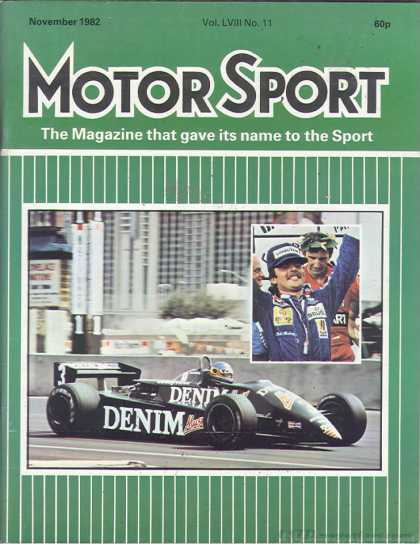 Motor Sport - November 1982