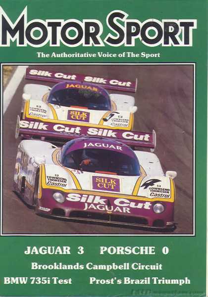 Motor Sport - May 1987