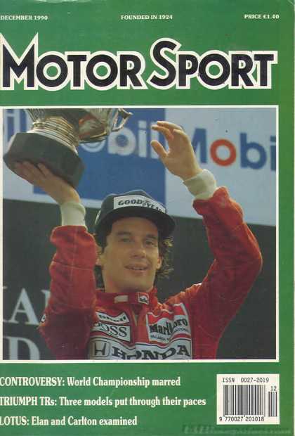 Motor Sport - December 1990