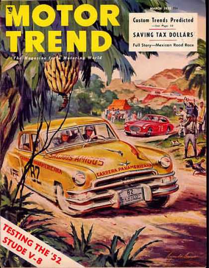 Motor Trend - March 1952