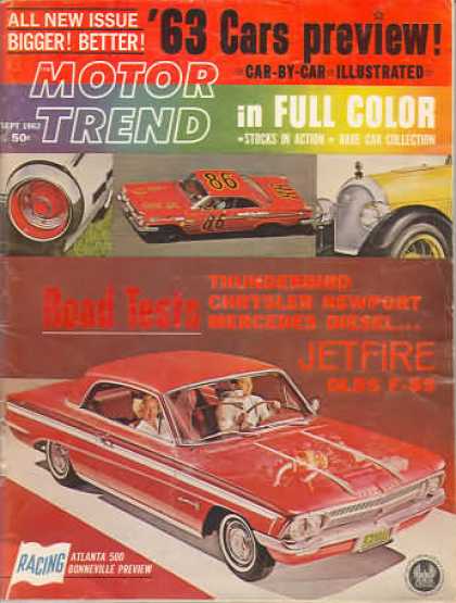 Motor Trend - September 1962