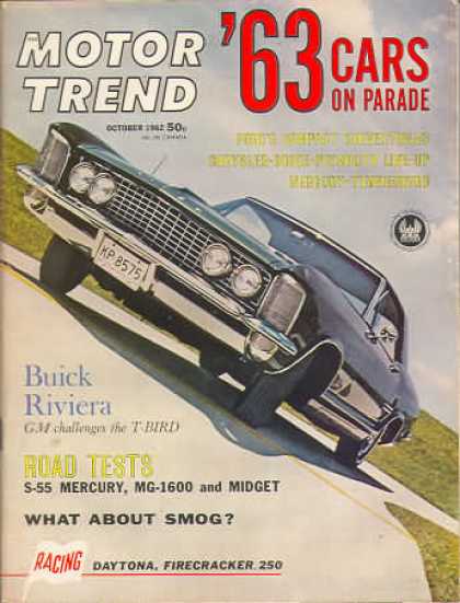 Motor Trend - October 1962
