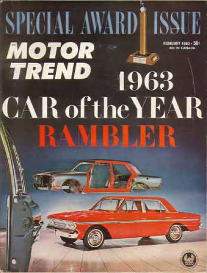 Motor Trend - February 1963