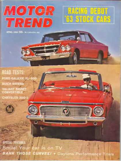 Motor Trend - April 1963