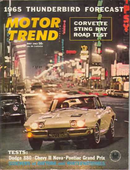 Motor Trend - May 1963