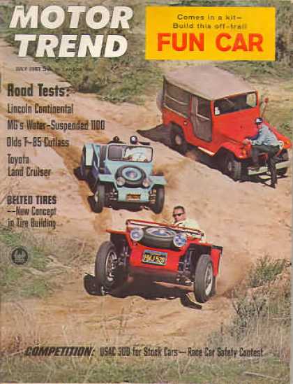 Motor Trend - July 1963