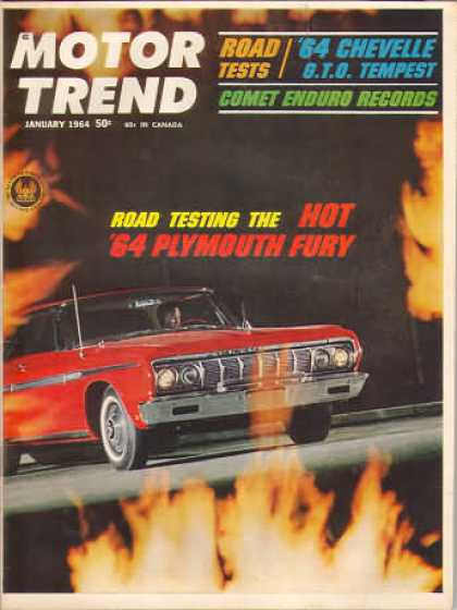 Motor Trend - January 1964